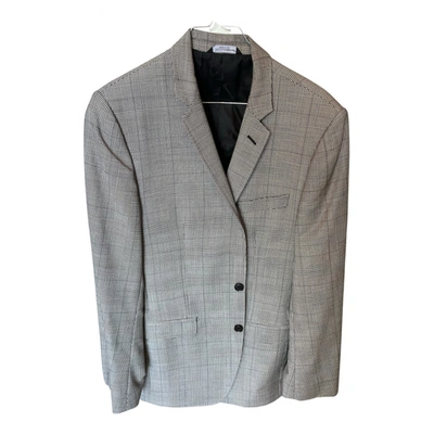 Pre-owned Dolce & Gabbana Wool Suit In Grey