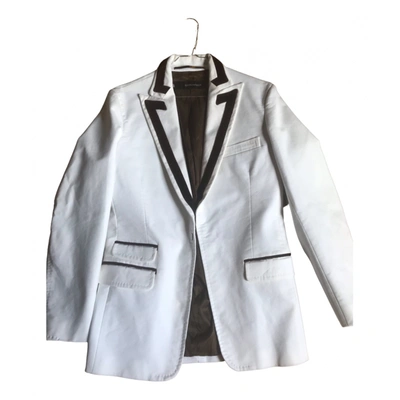 Pre-owned Dsquared2 Suit In White