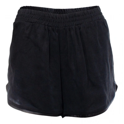 Pre-owned Maje Shorts In Black