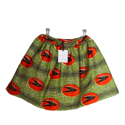 Pre-owned Stella Jean Mini Skirt In Multicolour