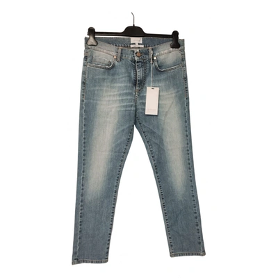 Pre-owned Jeckerson Slim Jeans In Blue