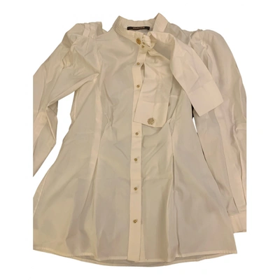 Pre-owned Roberto Cavalli Shirt In White