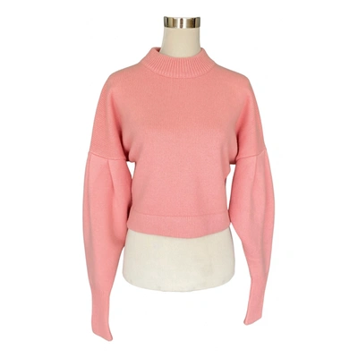 Pre-owned Tibi Cashmere Jumper In Pink
