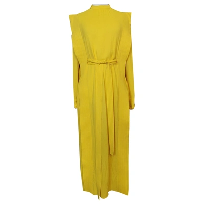 Pre-owned Stella Mccartney Maxi Dress In Yellow