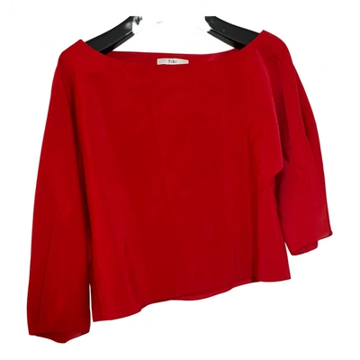 Pre-owned Tibi Blouse In Red