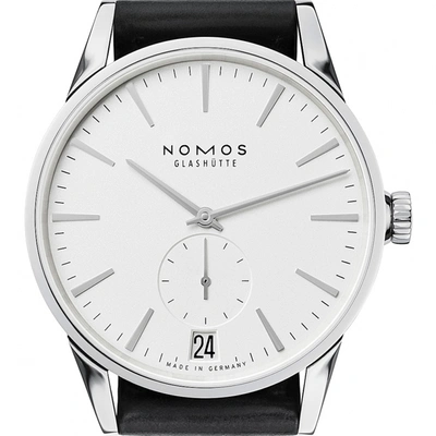 Pre-owned Nomos Watch In White