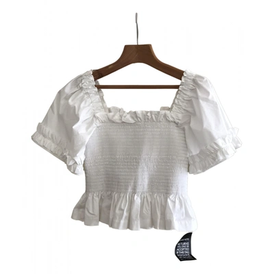 Pre-owned Molly Goddard Blouse In White