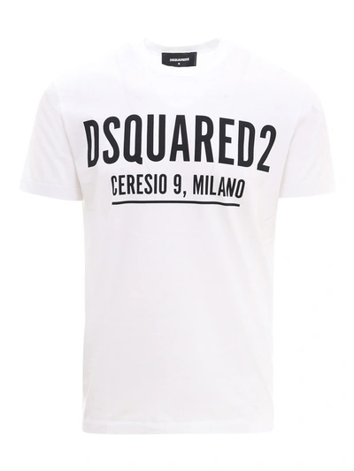 Dsquared2 Logo T-shirt In White