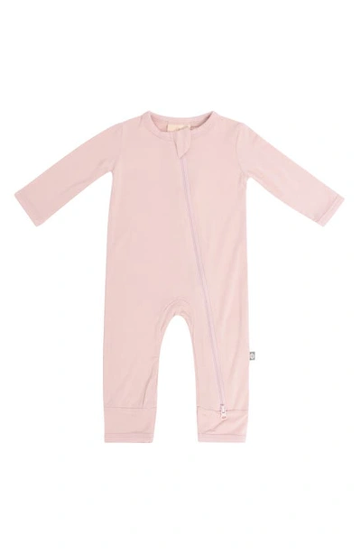 Kyte Baby Kids' Zip-up Romper In Blush