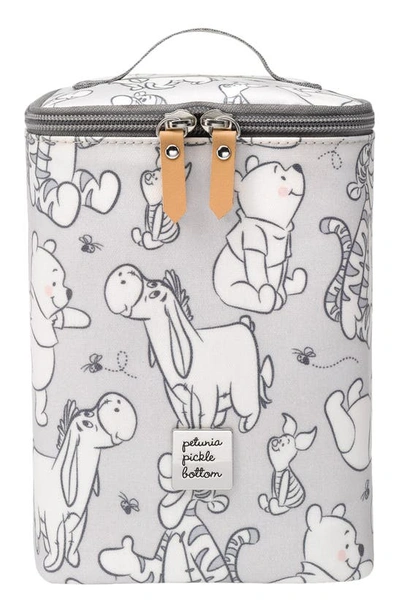 Petunia Pickle Bottom Babies' X Disney Winnie The Pooh Inter-mix Pixel Plus Water Resistant Packing Pod In Playful Pooh