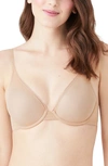 B.tempt'd By Wacoal Etched In Style T-shirt Bra In Au Natural