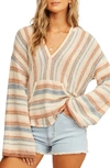 Billabong Juniors' Baja Beach Pullover In Tickled Pink