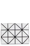 Bao Bao Issey Miyake High-shine Geometric-design Cardholder In White
