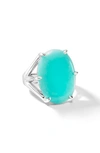 IPPOLITA ROCK CANDY LUCE OVAL STONE STERLING SILVER COCKTAIL RING,SR990AZC