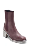 Free People Essential Chelsea Boot In Cherry Chocolate