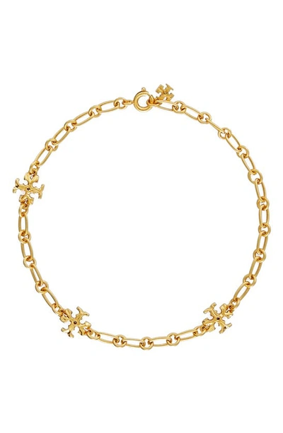 Tory Burch Roxanne Delicate Chain Bracelet In Gold