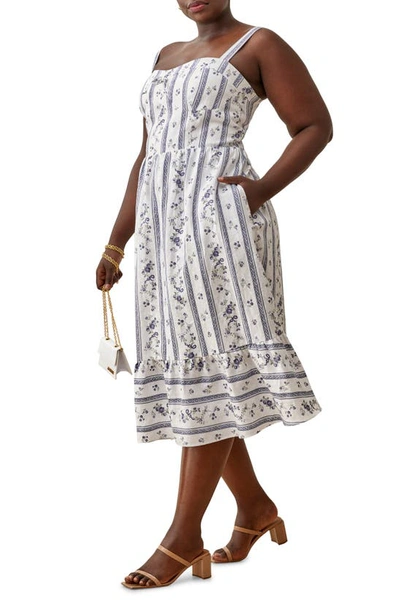 Reformation Maegan Midi Sundress In Roquefort | ModeSens