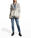 Mother Fringed Alpaca-blend Knit Cardigan In
