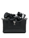 AMI ALEXANDRE MATTIUSSI MINI AMI DE COEUR BOX CHAIN BAG