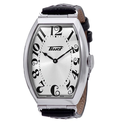 Tissot Heritage Porto Quartz Silver Dial Ladies Watch T128.509.16.032.00 In Black / Silver