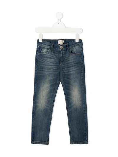 Gucci Babies' Straight-leg Jeans In Blue