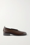 THE ROW MONCEAU LEATHER LOAFERS