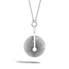 John Hardy Radial Amulet Necklace In Silver