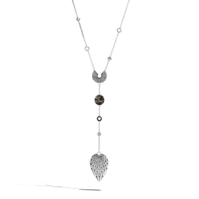 John Hardy Radial Y Station Necklace In Apache Gold