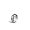 John Hardy Sterling Silver Classic Chain Reticulated Band In Silver