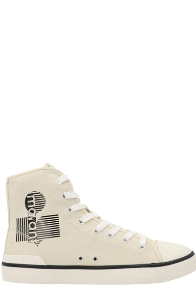 Isabel Marant Off-white Benkeen Sneakers In Beige