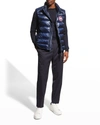 Canada Goose Crofton Water Resistant Packable Quilted 750-fill-power Down Vest In Atlantic Navy
