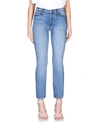 BLACK ORCHID JOAN HIGH-WAISTED STRAIGHT-LEG DISTRESSED CROP JEANS,PROD243740527