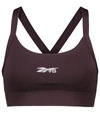 Victoria Beckham X  Seamless Sports Bra In Purple
