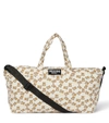 MOSCHINO BABY PRINTED STRETCH-COTTON CHANGING BAG WITH MAT,P00590964