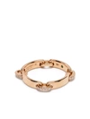 COURBET 18KT RECYCLED ROSE GOLD CELESTE LABORATORY-GROWN DIAMOND BAND RING