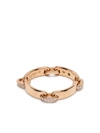Courbet 18kt Recycled Rose Gold Celeste Laboratory-grown Diamond Band Ring In 粉色
