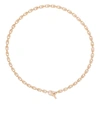 COURBET 18KT RECYCLED ROSE GOLD CELESTE LABORATORY-GROWN DIAMOND CLASP CHAIN NECKLACE