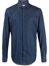 ETRO DENIM COTTON SHIRT