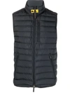 Parajumpers Perfect Down-padded Gilet In Black