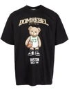 Domrebel Logo-print Cotton T-shirt In Black