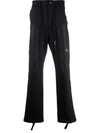 Nike Panelled Track Pants In Black