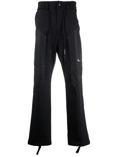 Nike X Off-white Panelled Track Pants In Black