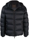 Moorer Brett Feather-down Puffer Jacket In 蓝色