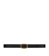 SAINT LAURENT FRAME BUCKLE BELT,17191195