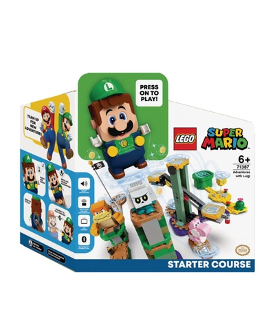 Lego Babies' Super Mario Luigi Starter Course Toy 71387 In Multi