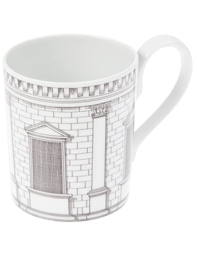 Fornasetti House Mug In Grau