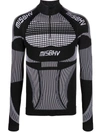 Misbhv Black Sport Europa Quarter-zip T-shirt In Schwarz