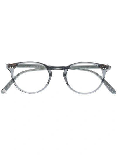 Garrett Leight Winward Round-frame Glasses In Grau