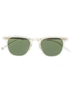 Garrett Leight Brooks Square-frame Sunglasses In Grün