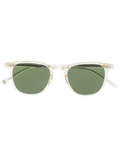 Garrett Leight Brooks Square-frame Sunglasses In Grün